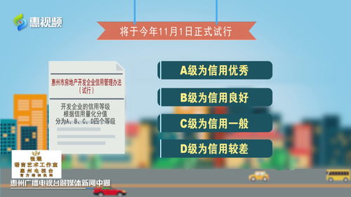 惠州試行房地產開發企業信用管理，強化旅游項目開發監管